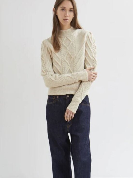 Isabel Marant Sweaters - Isabel Marant Brantley Cable Knit Sweater